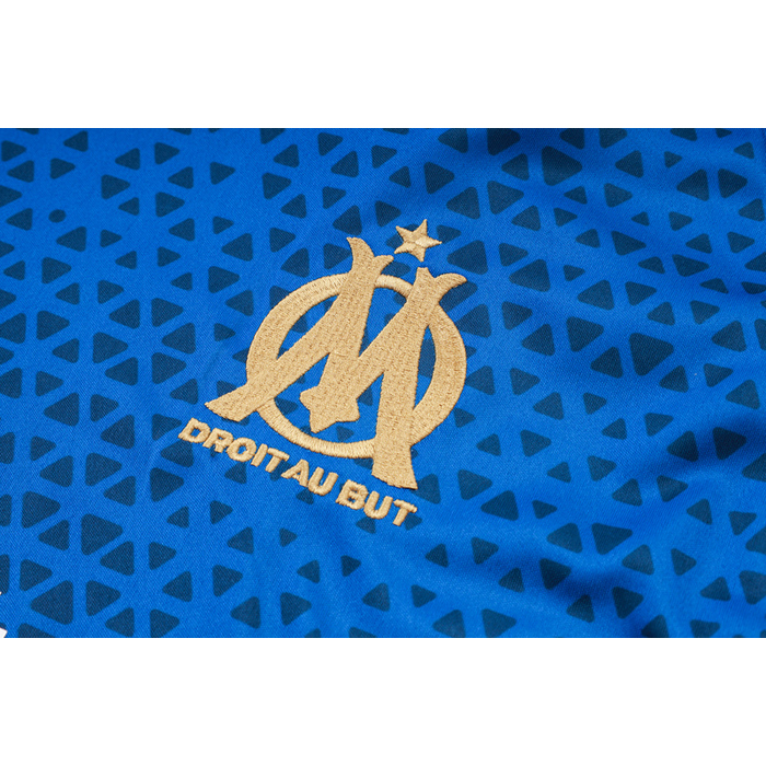 Chandal del Olympique Marsella Manga Corta 23-24 Azul - Pantalon Corto - Haga un click en la imagen para cerrar